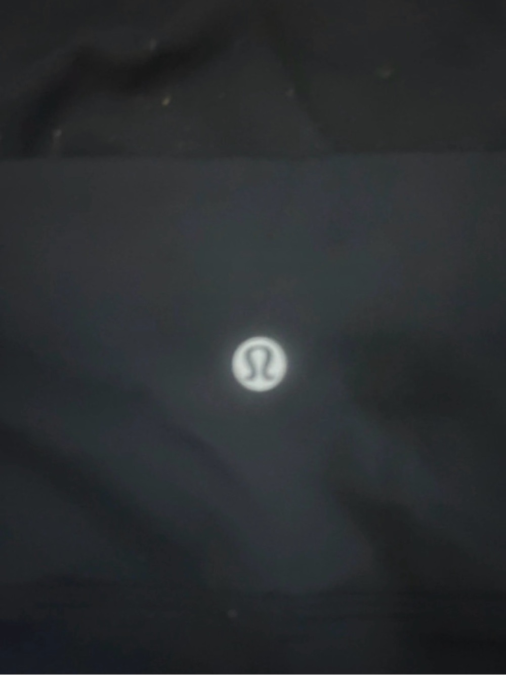 lululemon athletica Men’s Black Athletic Shorts with Reflective Logo